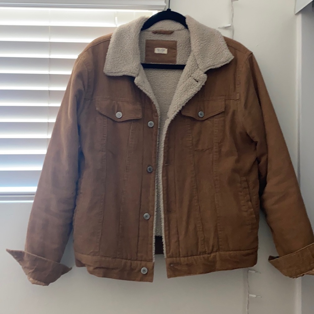 John Galt fur corduroy jacket
